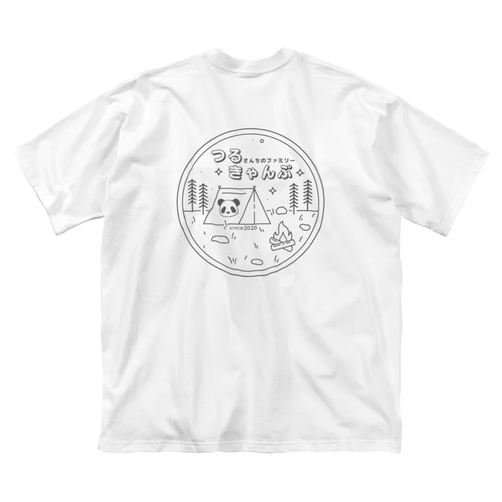 つるきゃんぷのつるきゃんぷ 丸 Big T-Shirt