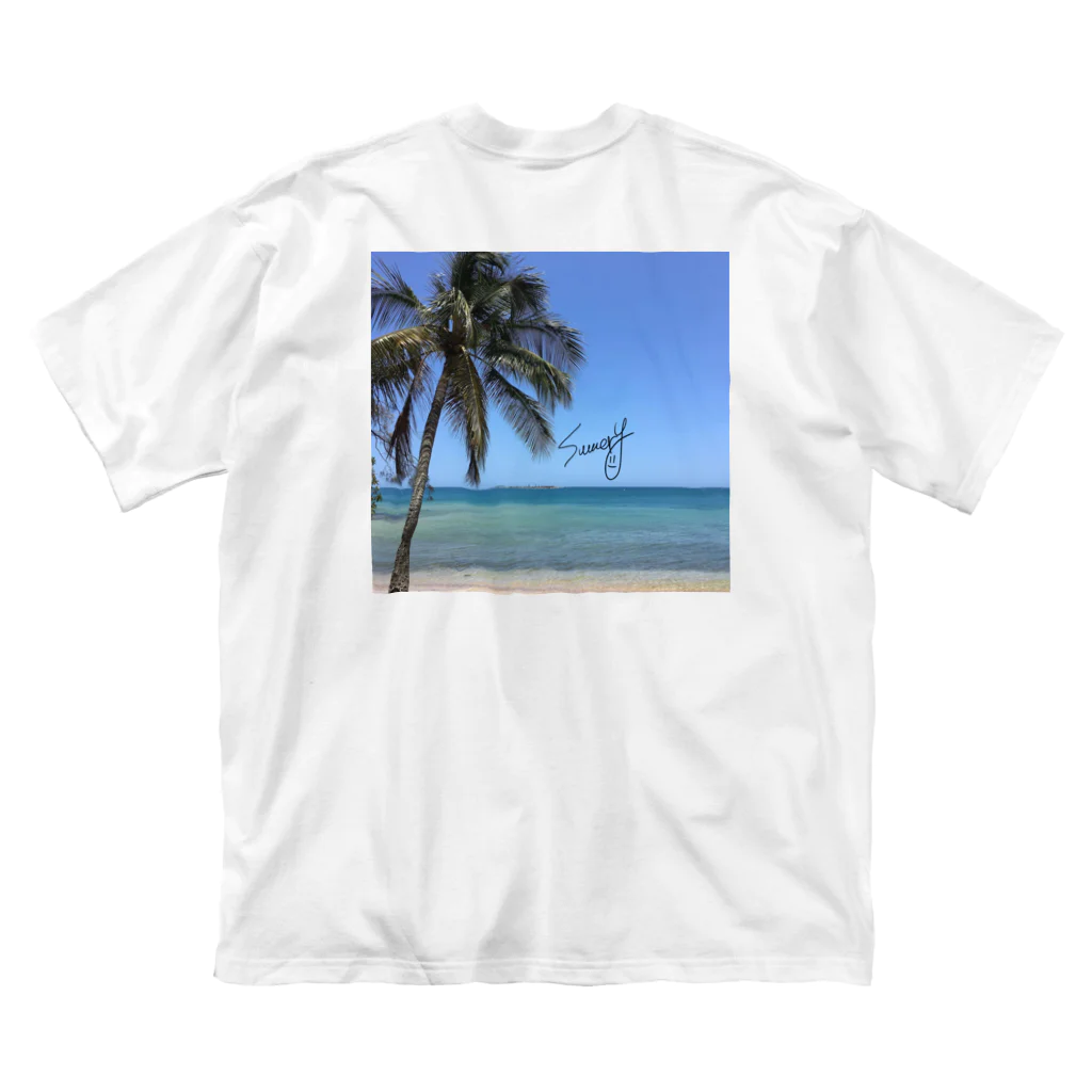 Justin_RealのSummery tshirt  ビッグシルエットTシャツ