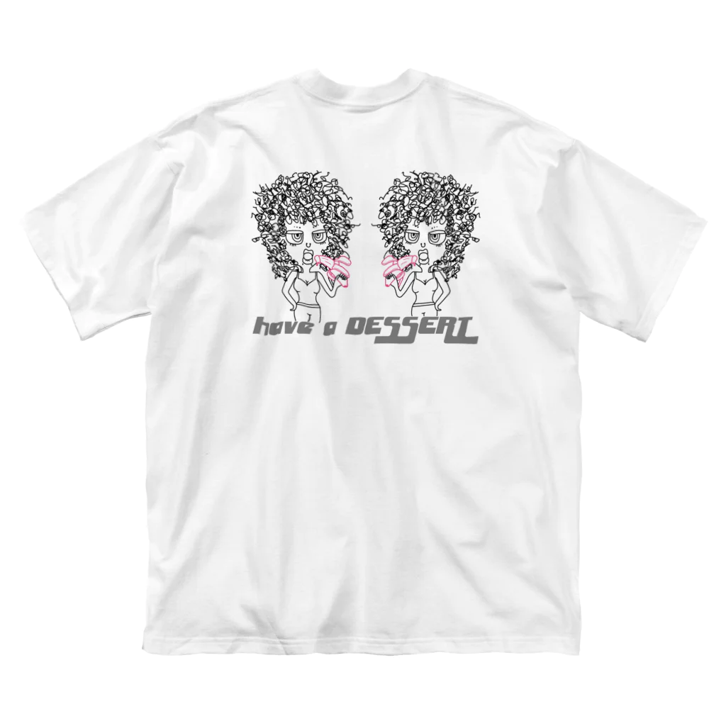 moodifulのhave a DESSERT  Big T-Shirt