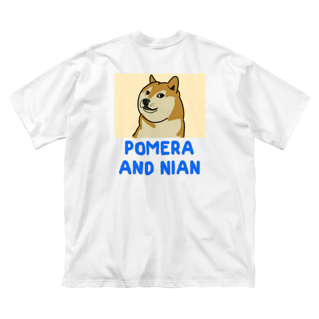 POMERA AND NIANのPOMERA_NIAN_BOX ビッグシルエットTシャツ