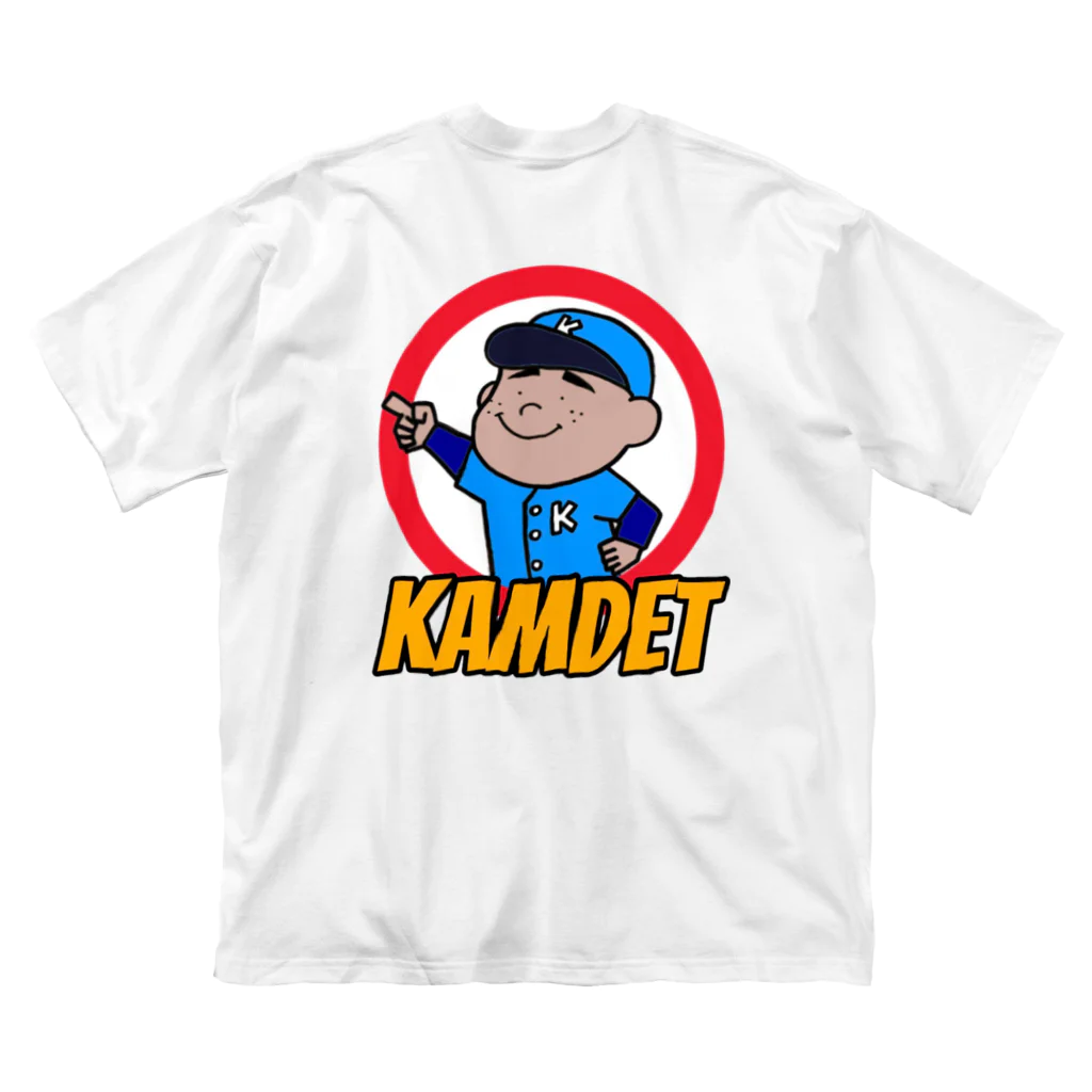 KAMDET カムデット　ストリートブランドのKAMDET  baseball logo Big T-Shirt