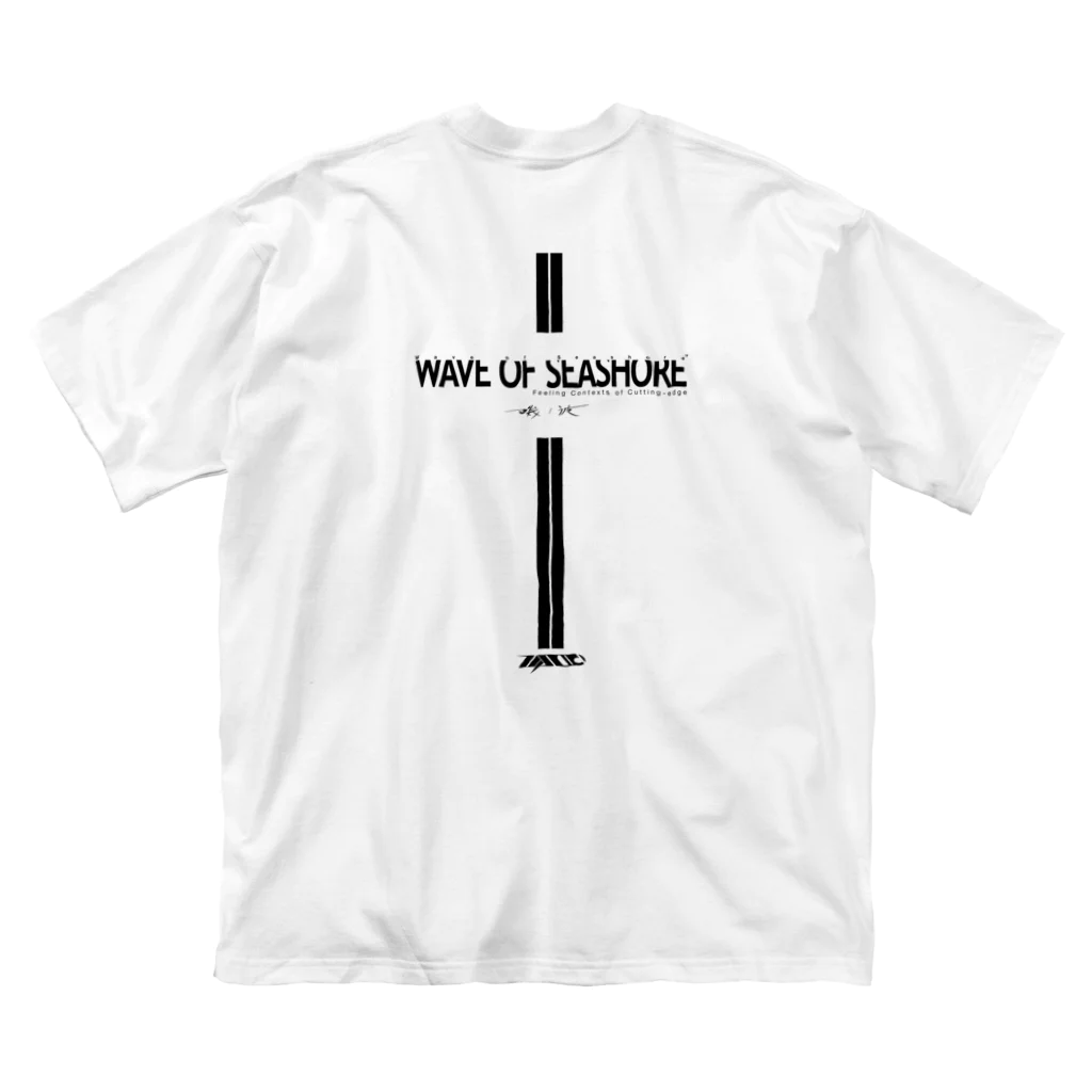 WAVE OF SEASHOREのWOS_01B ビッグシルエットTシャツ