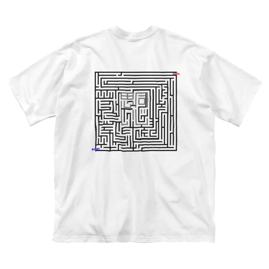 いせだまや（CreatiVe & DeSign）のMaze（メッセージ） ビッグシルエットTシャツ