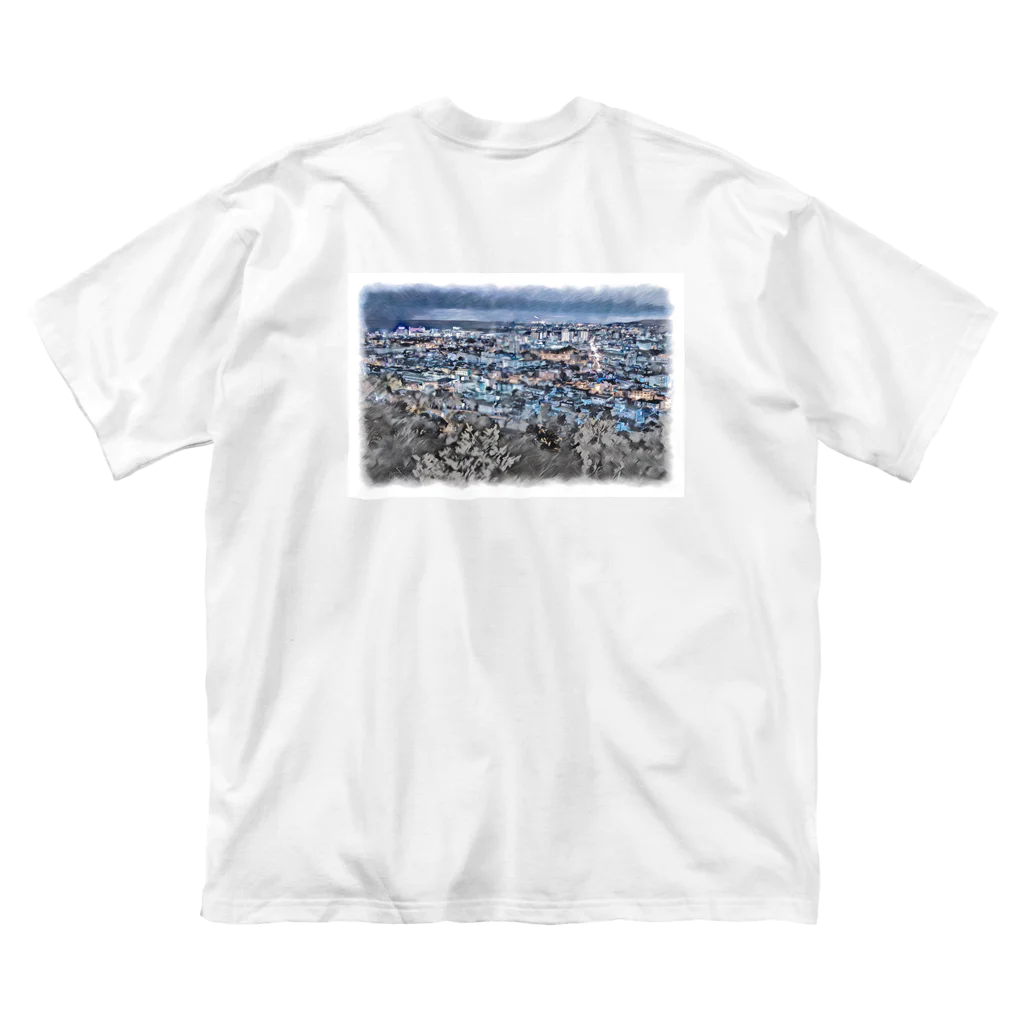 KAPPAの世界崩壊3秒前＆絶景夜景 Big T-Shirt