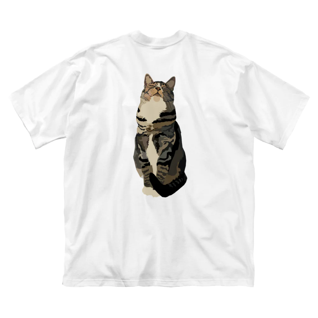 NAGATAIのTabby Cat Big T-Shirt