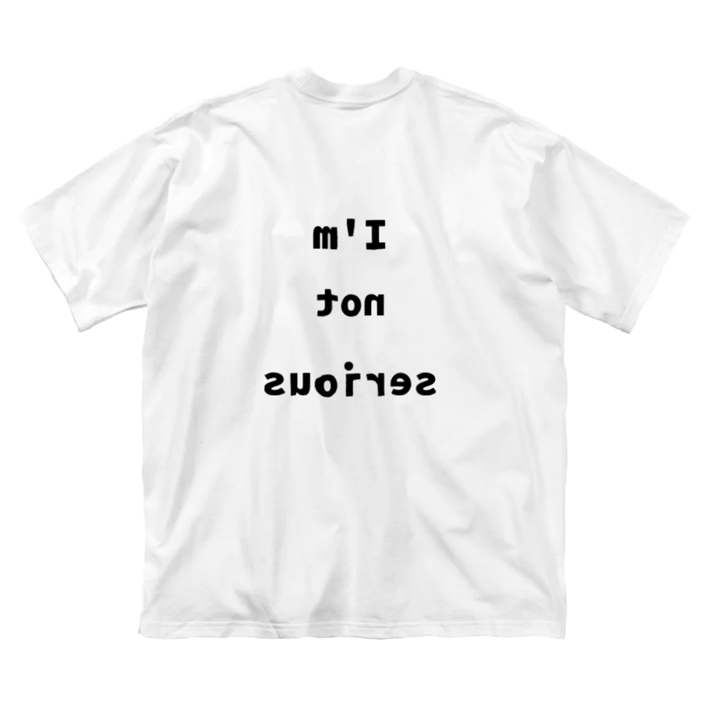 I'm not seriousのI'm not serious ビッグシルエットTシャツ