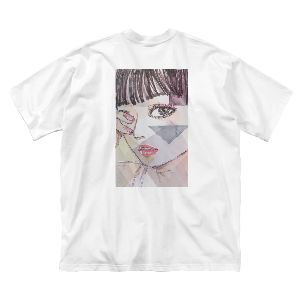 みちゃらし①号店のgirl ビッグシルエットTシャツ