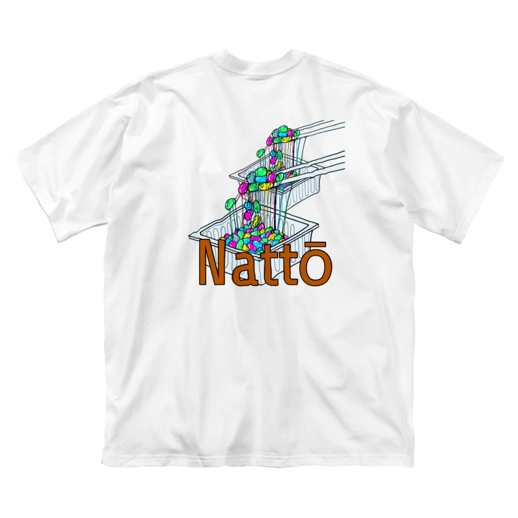 WOIWOIWOIのNattō ビッグシルエットTシャツ