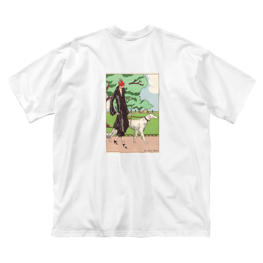 J. Jeffery Print Galleryの愛犬とお散歩 Big T-Shirt