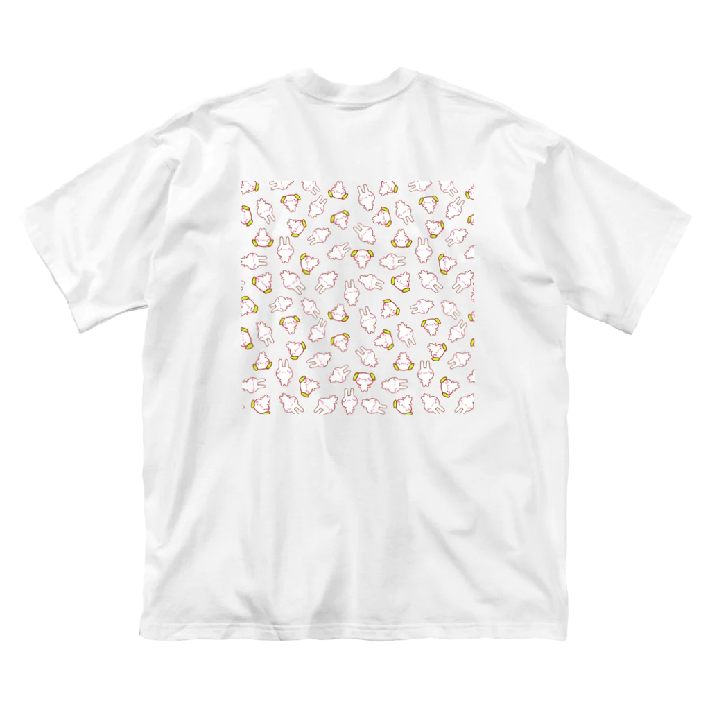 グッズショップKAZUのモザイクけあうさ Big T-Shirt