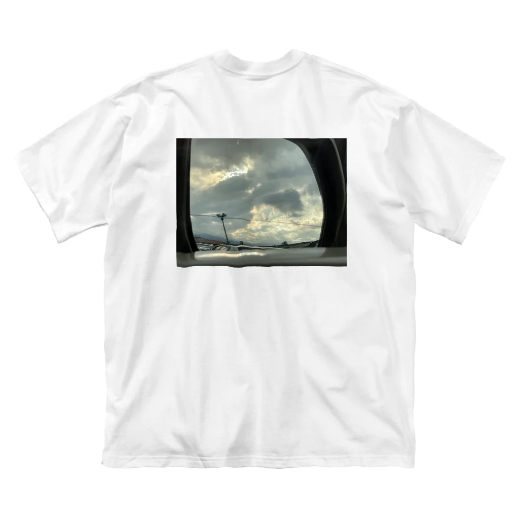 2929gawDesignShop358のSunset over the Mirror ビッグシルエットTシャツ