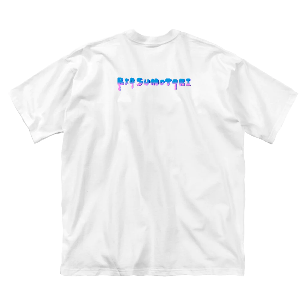 ニンジャスレイヤー公式/ダイハードテイルズの【両面な】BIO SUMOTORI v1 ビッグシルエットTシャツ