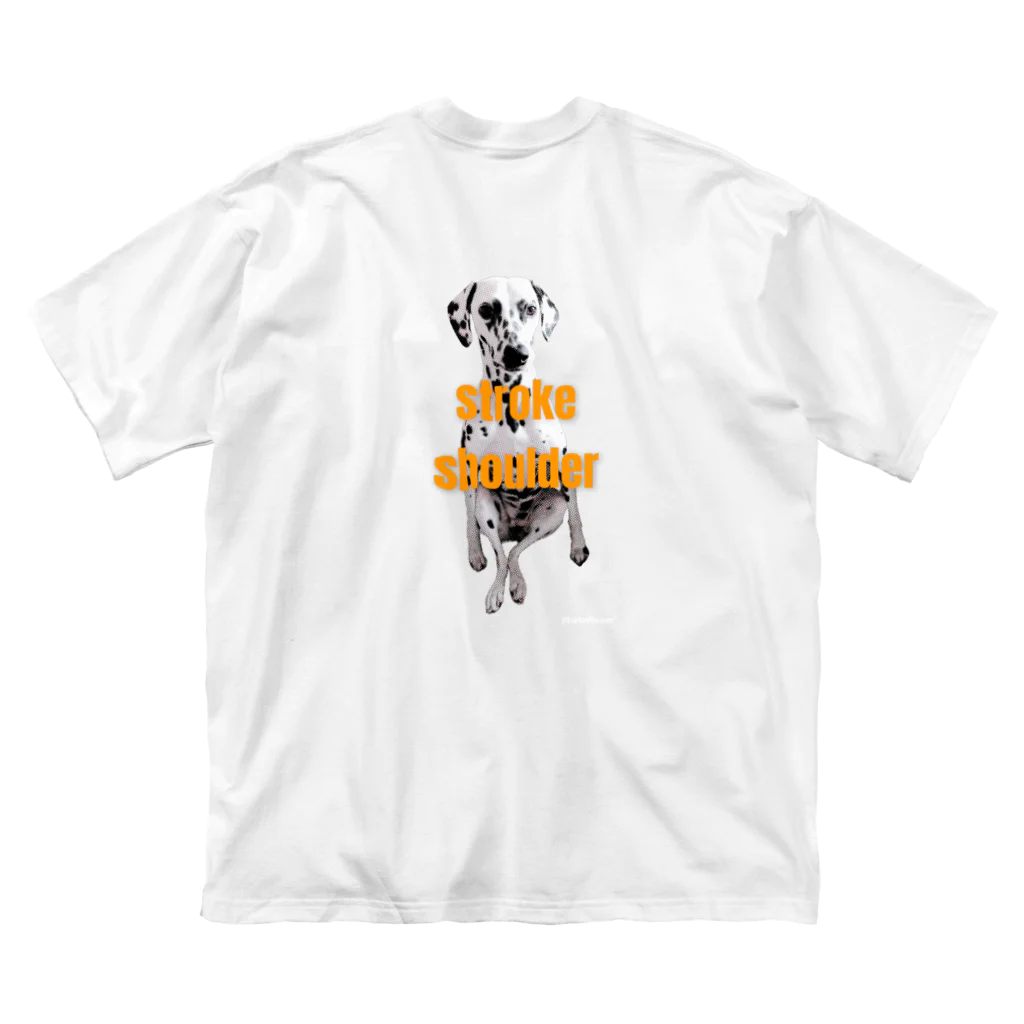 ブッチーズのなで肩犬 ビッグシルエットTシャツ