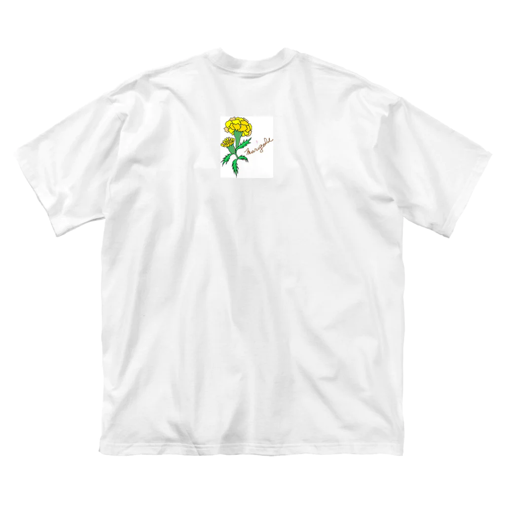 ORIちゃんの花鳥 ビッグシルエットTシャツ