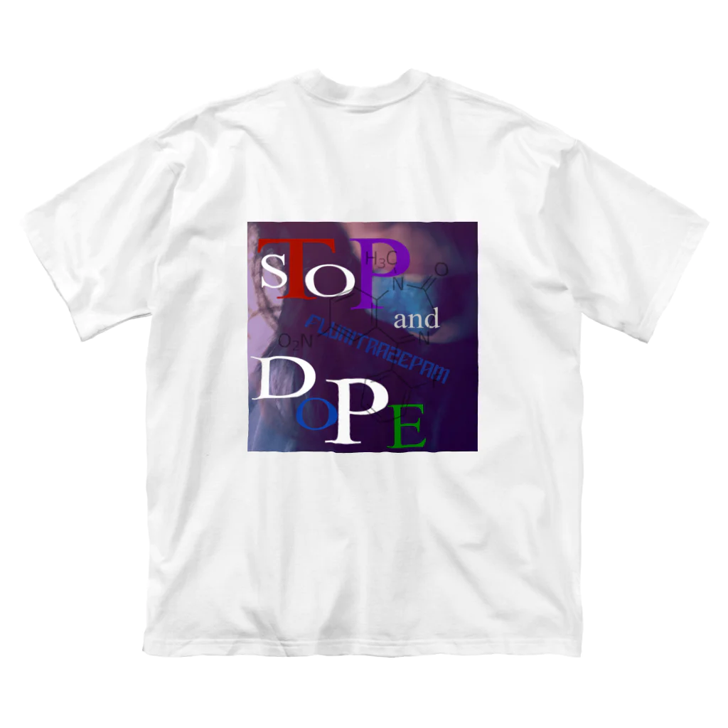 STOP-and-DOPEの【STOP】蒼舌ちゃん【DOPE】 Big T-Shirt