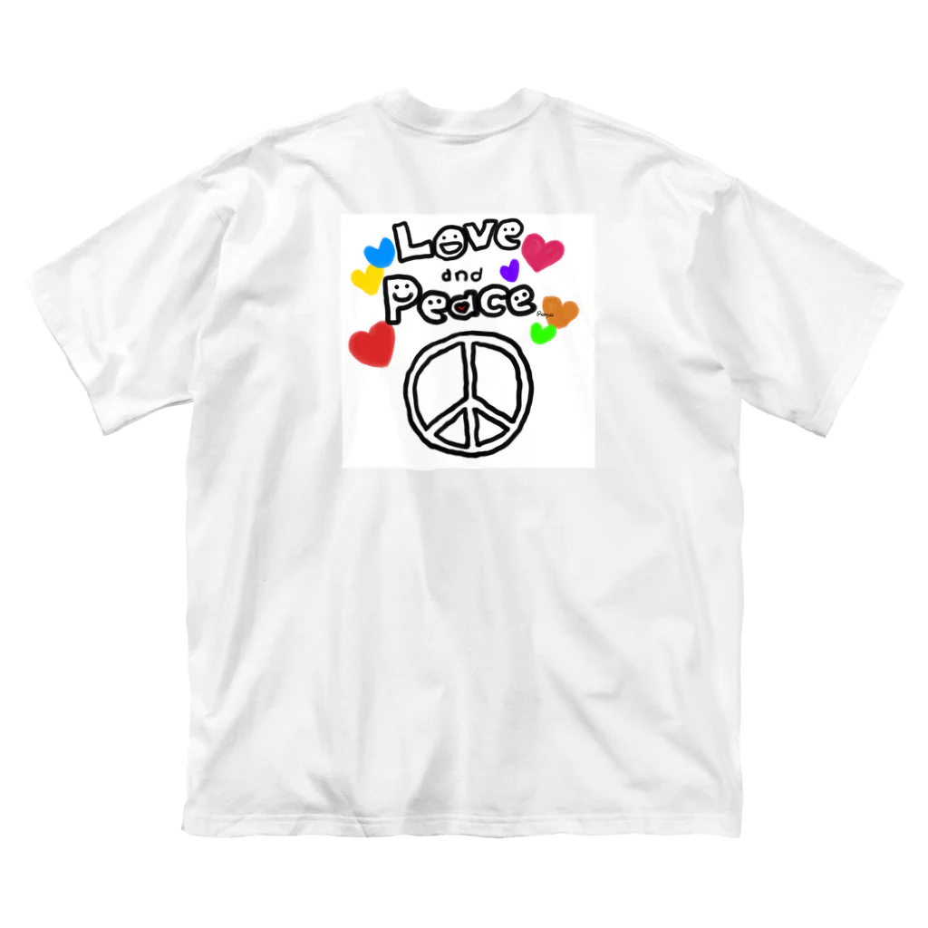 reeno room o(^-^)oの【LOVE and PEACE】#16 ビッグシルエットTシャツ