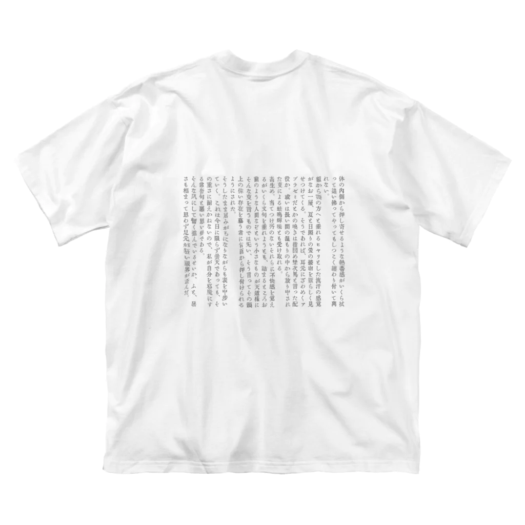 Retoroyaの陽炎 ビッグシルエットTシャツ