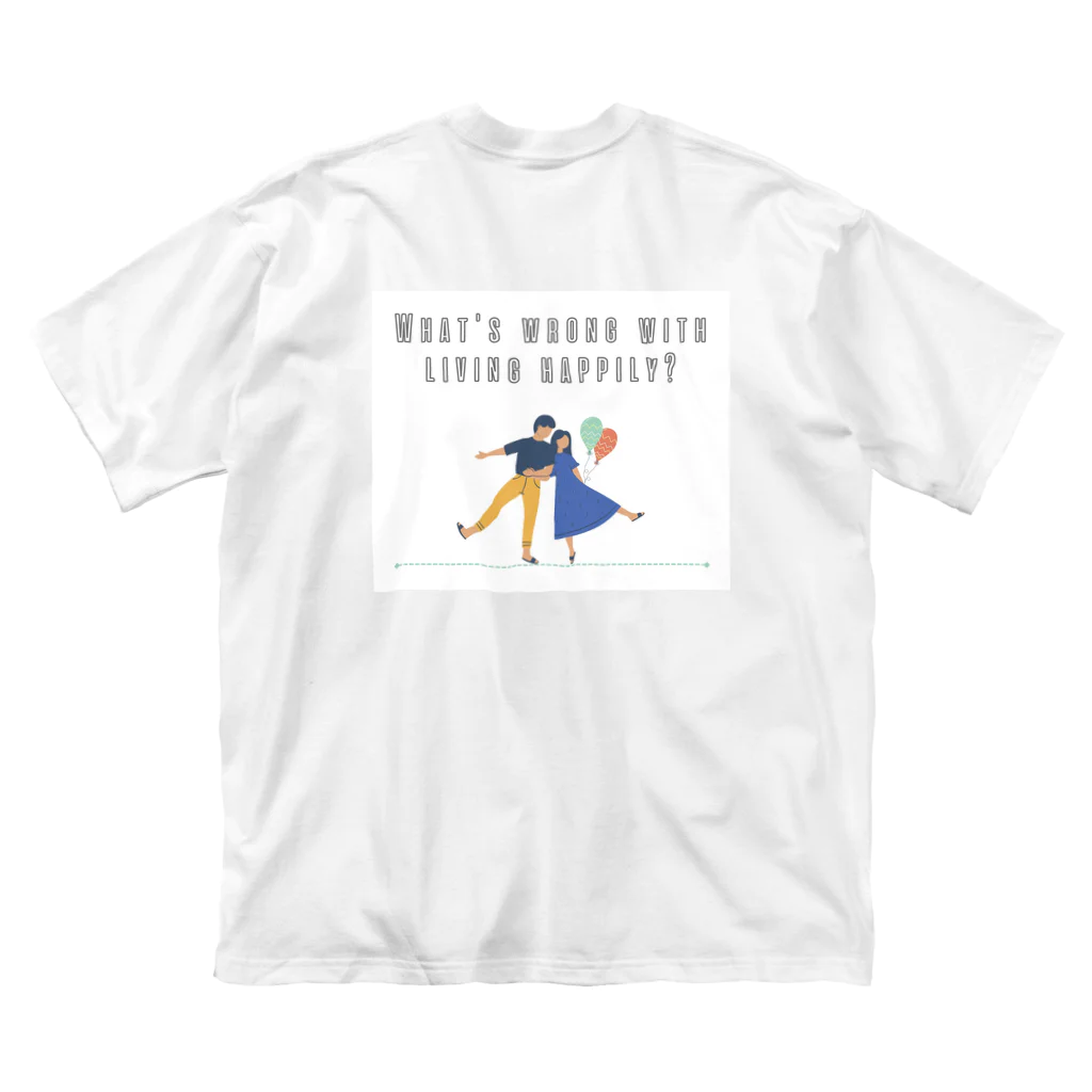 うなわるどのfree spirited ビッグシルエットTシャツ