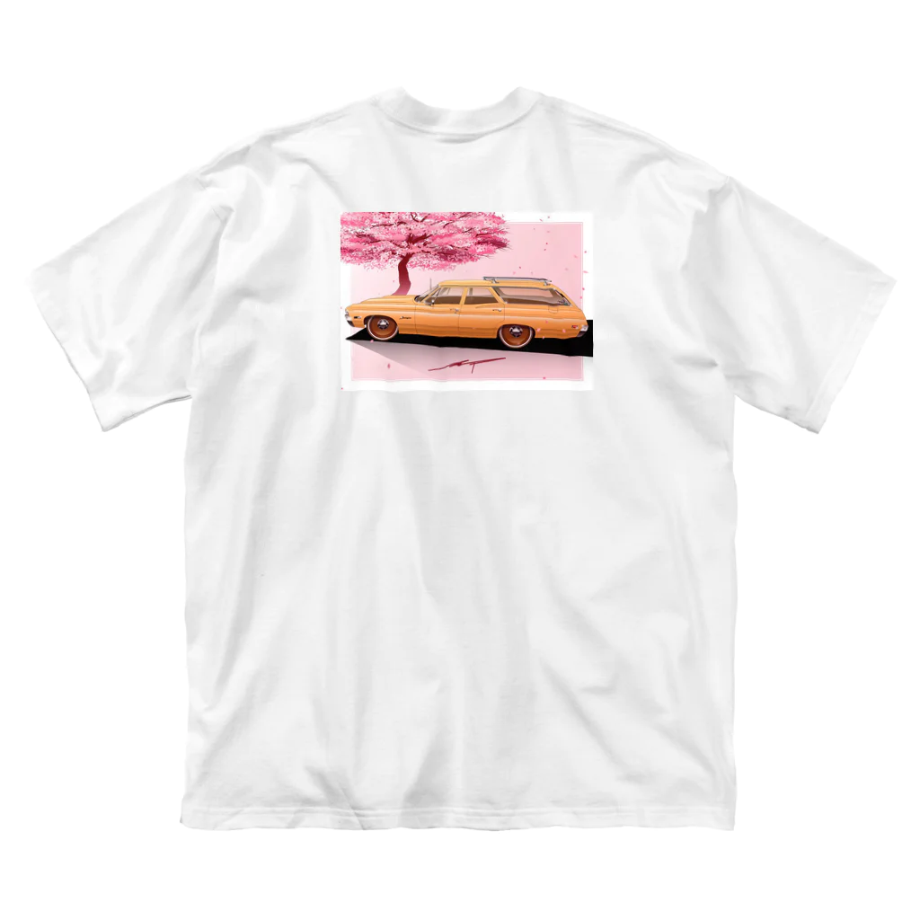 Marty's shop のMOBB classics  chevy ビッグシルエットTシャツ