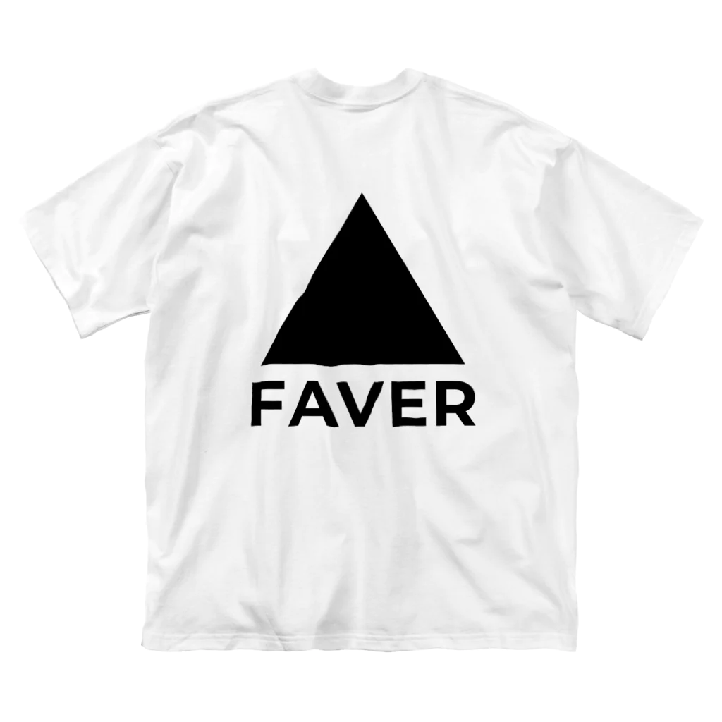 FAVERのFAVER-triangle ビッグシルエットTシャツ