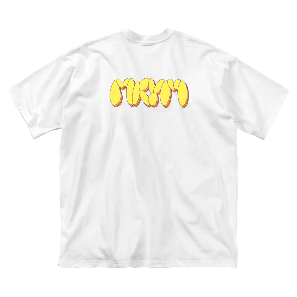 i'm meeのMRYM Yellow Big T-Shirt