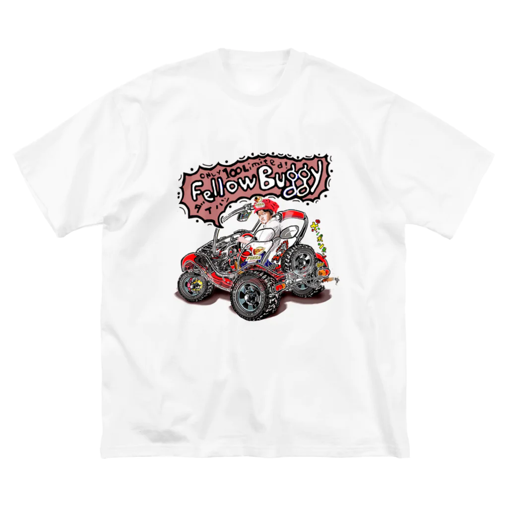  XXレーション・ショップのFellowBuggy・「やくざ刑事・麻薬密売組織」 ビッグシルエットTシャツ