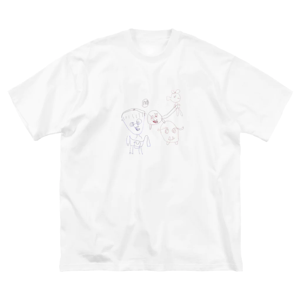 しりもとのまりお ビッグシルエットTシャツ