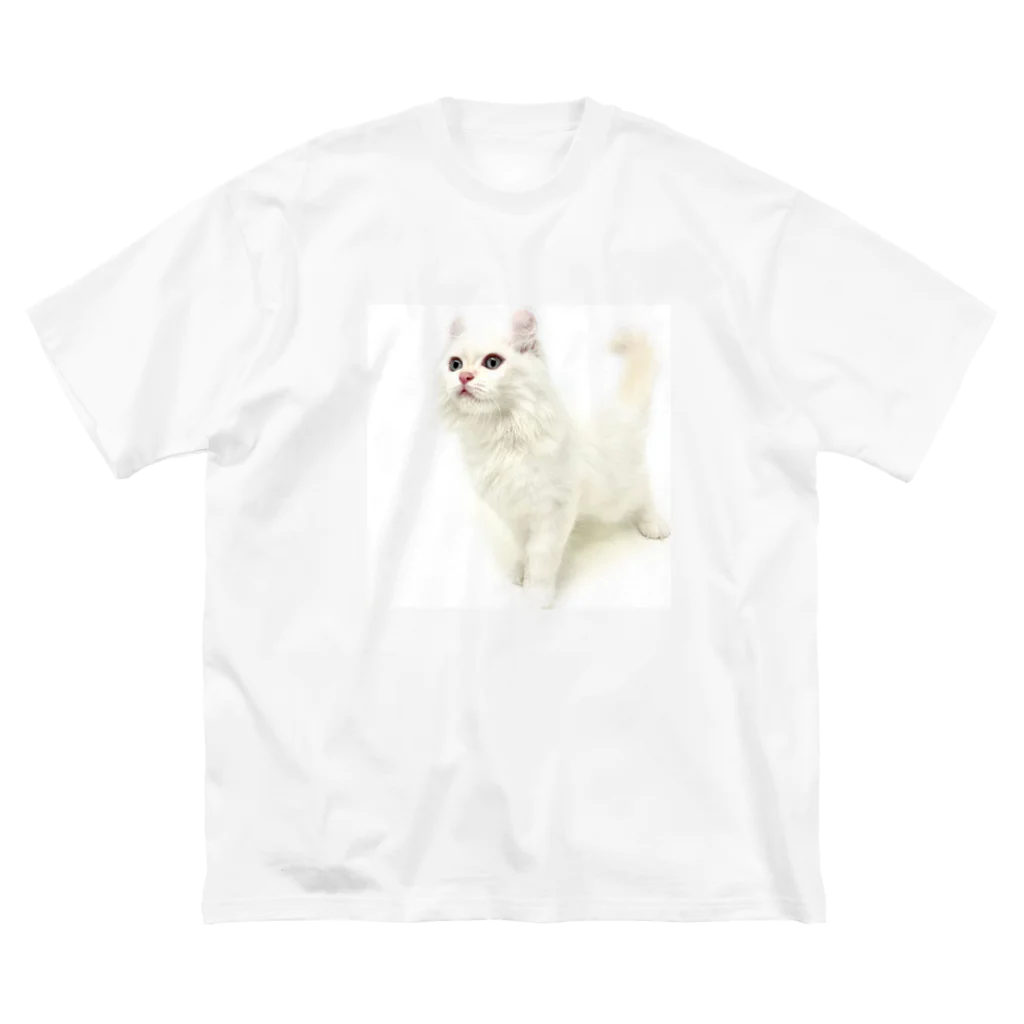 Milkoftheguineapigの白猫 Big T-Shirt