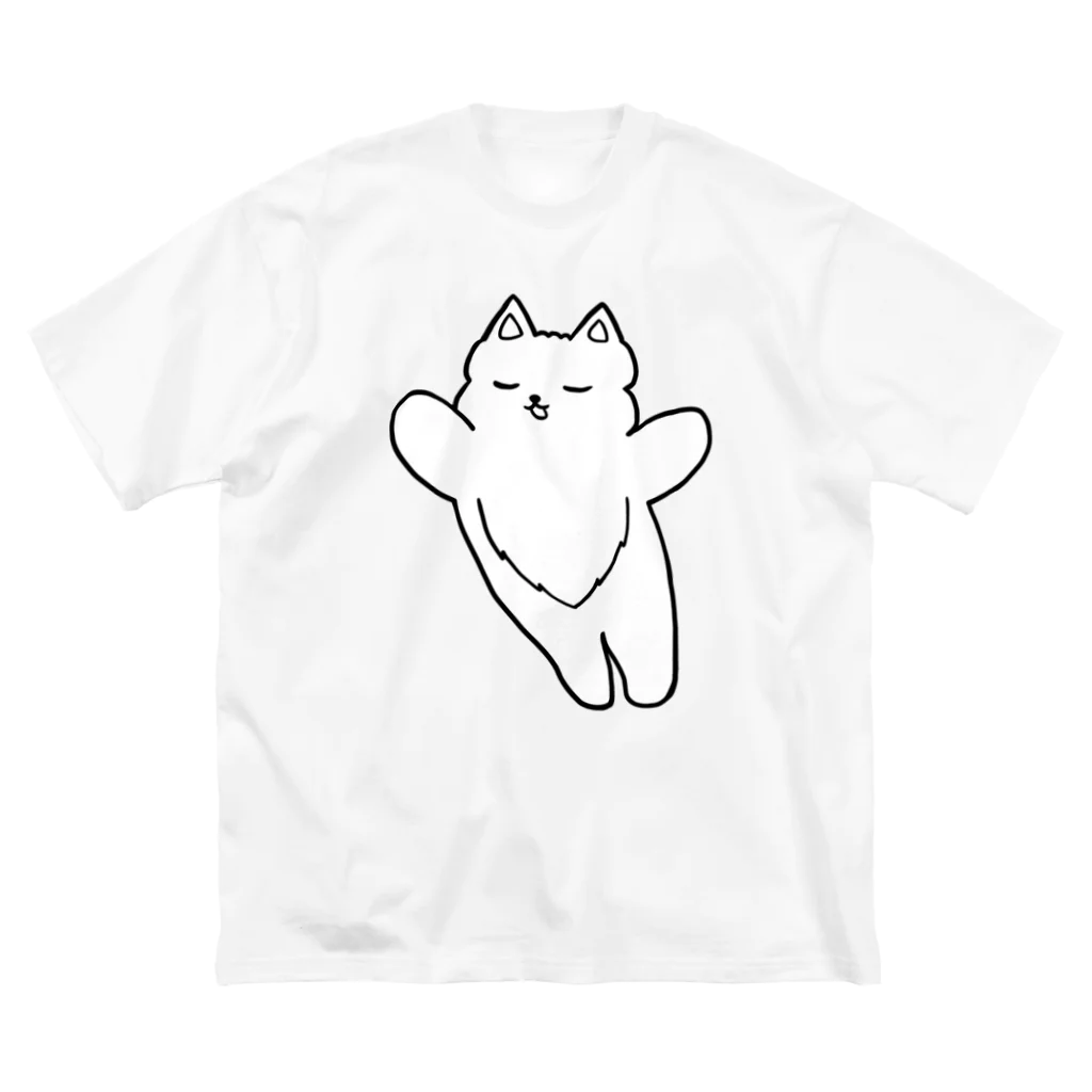 ﾐｬップの飛びたつ！おい犬 ビッグシルエットTシャツ