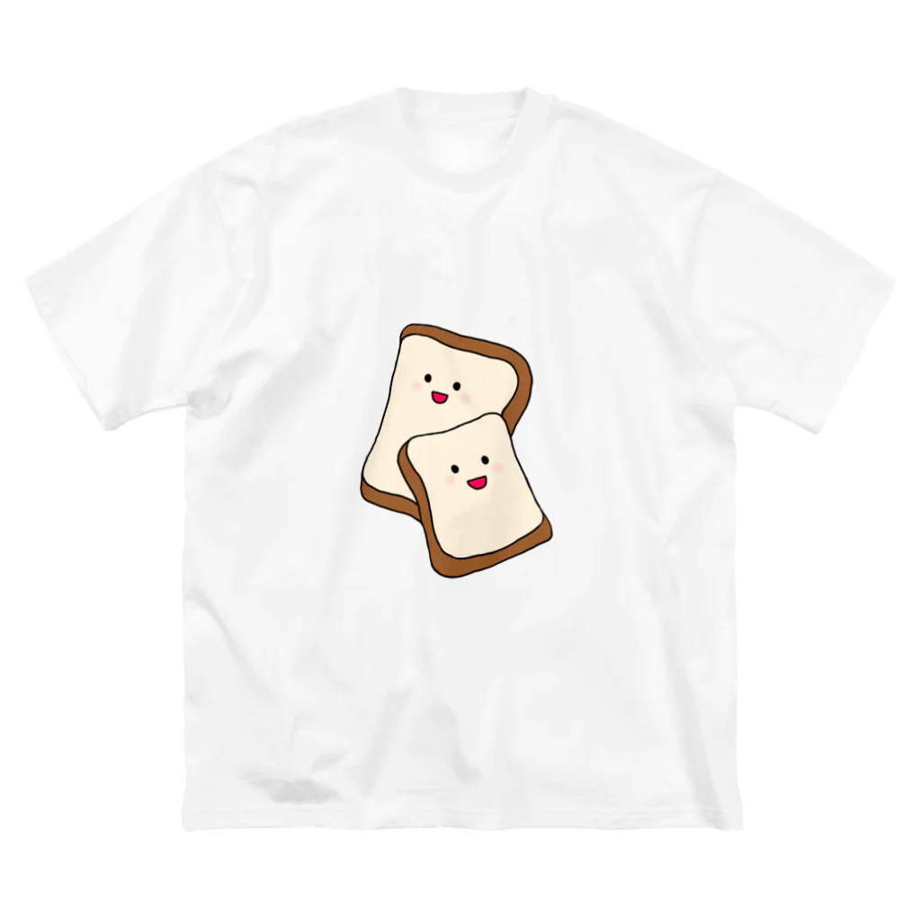 mocha_jasmine_shopの食ぱんファミリー ビッグシルエットTシャツ