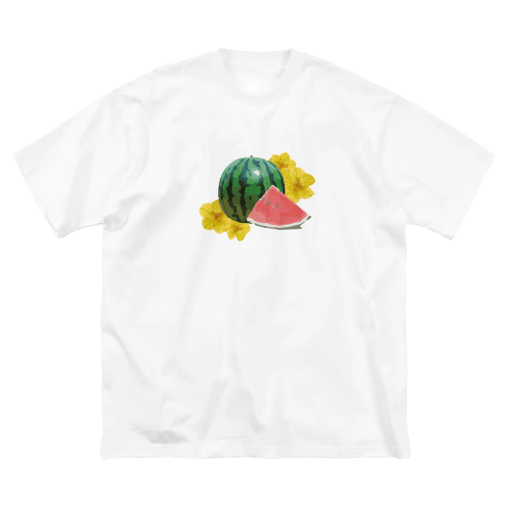 cheat omeletteのスイカの花 Big T-Shirt