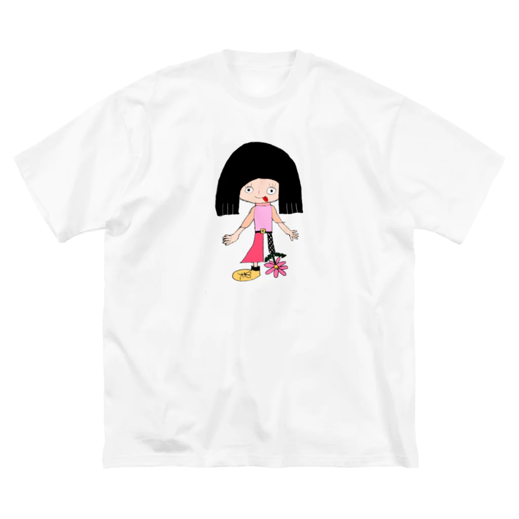 金子ズの花さかす闇ガールの好きな色 Big T-Shirt