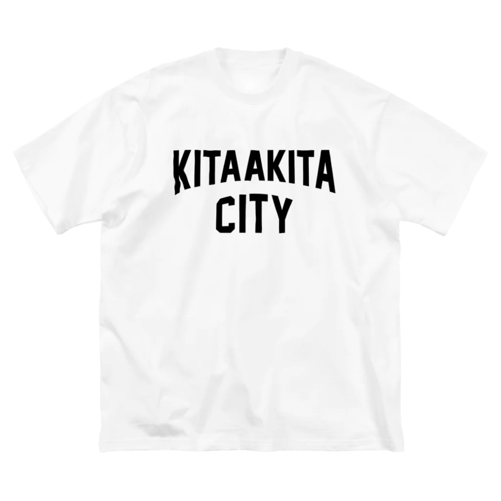 JIMOTO Wear Local Japanの北秋田市 KITAAKITA CITY ビッグシルエットTシャツ