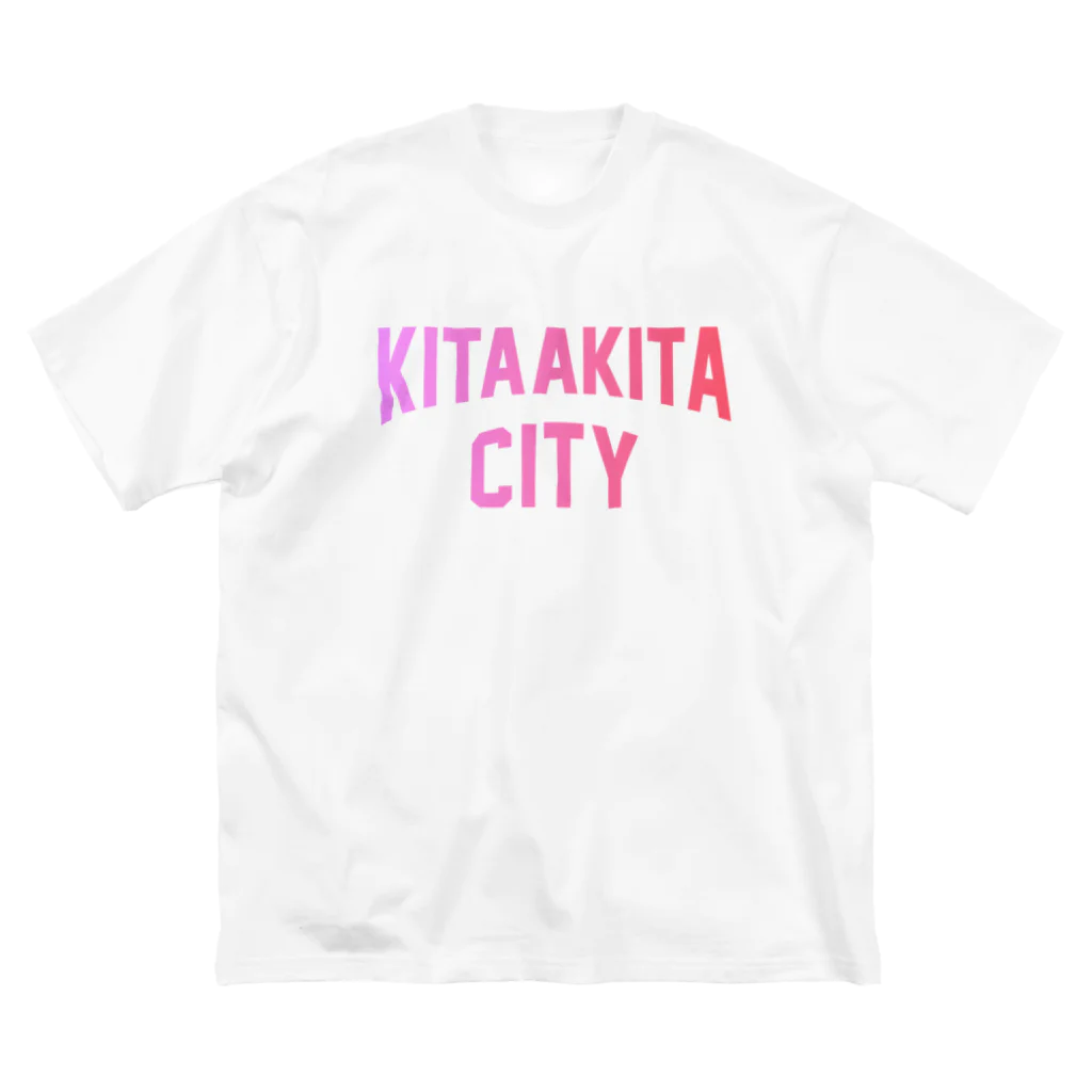 JIMOTOE Wear Local Japanの北秋田市 KITAAKITA CITY Big T-Shirt