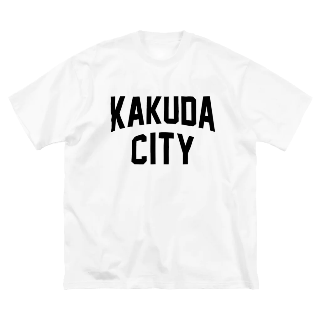 JIMOTOE Wear Local Japanの角田市 KAKUDA CITY ビッグシルエットTシャツ