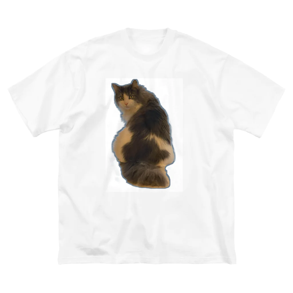 ノルウェージャンごま自己満ショップのノルウェージャンフォレストキャット Big T-Shirt