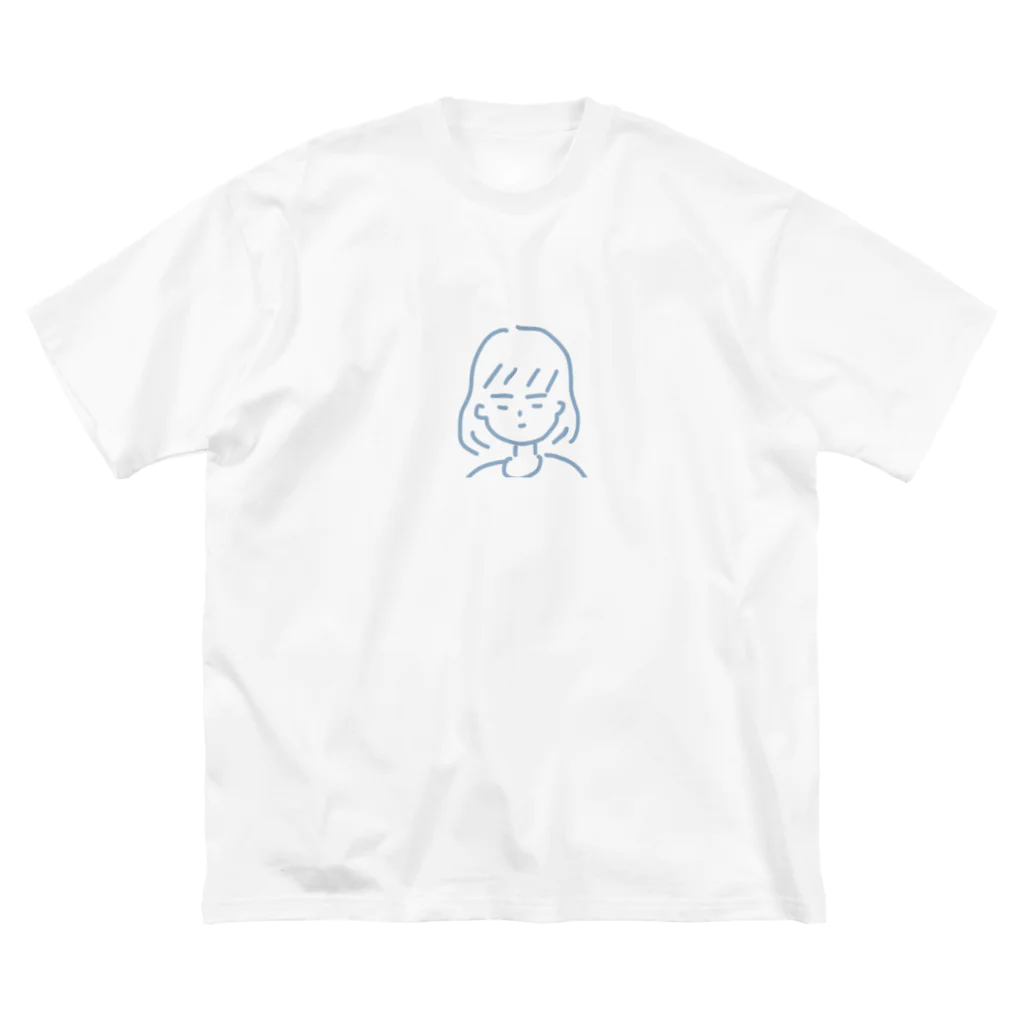 彼方のgirl ビッグシルエットTシャツ