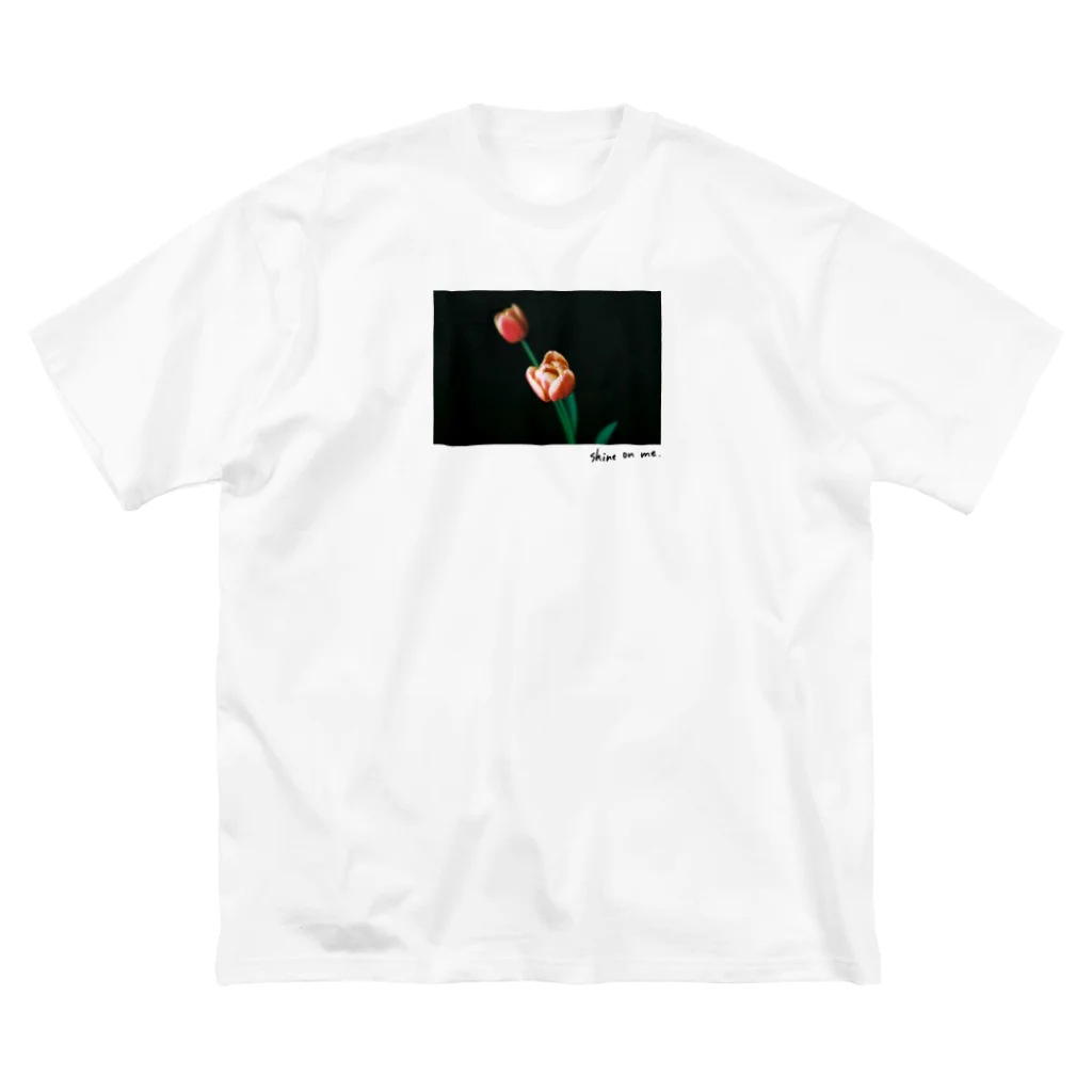 equal_wingのshine on me チューリップ ビッグシルエットTシャツ