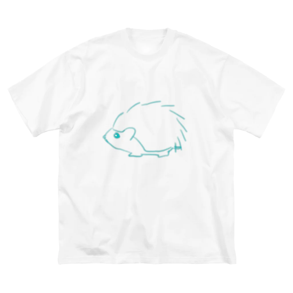 shi-chi Labo graph(詩一）のハリネズミエアブラシ Big T-Shirt