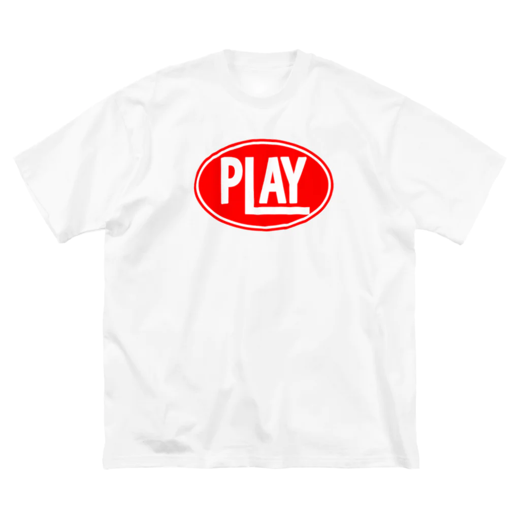 PLAY clothingのELLIPSE LOGO R ① ビッグシルエットTシャツ