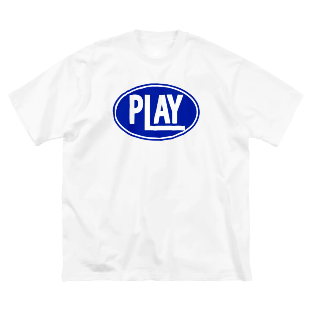 PLAY clothingのELLIPSE LOGO B ① ビッグシルエットTシャツ