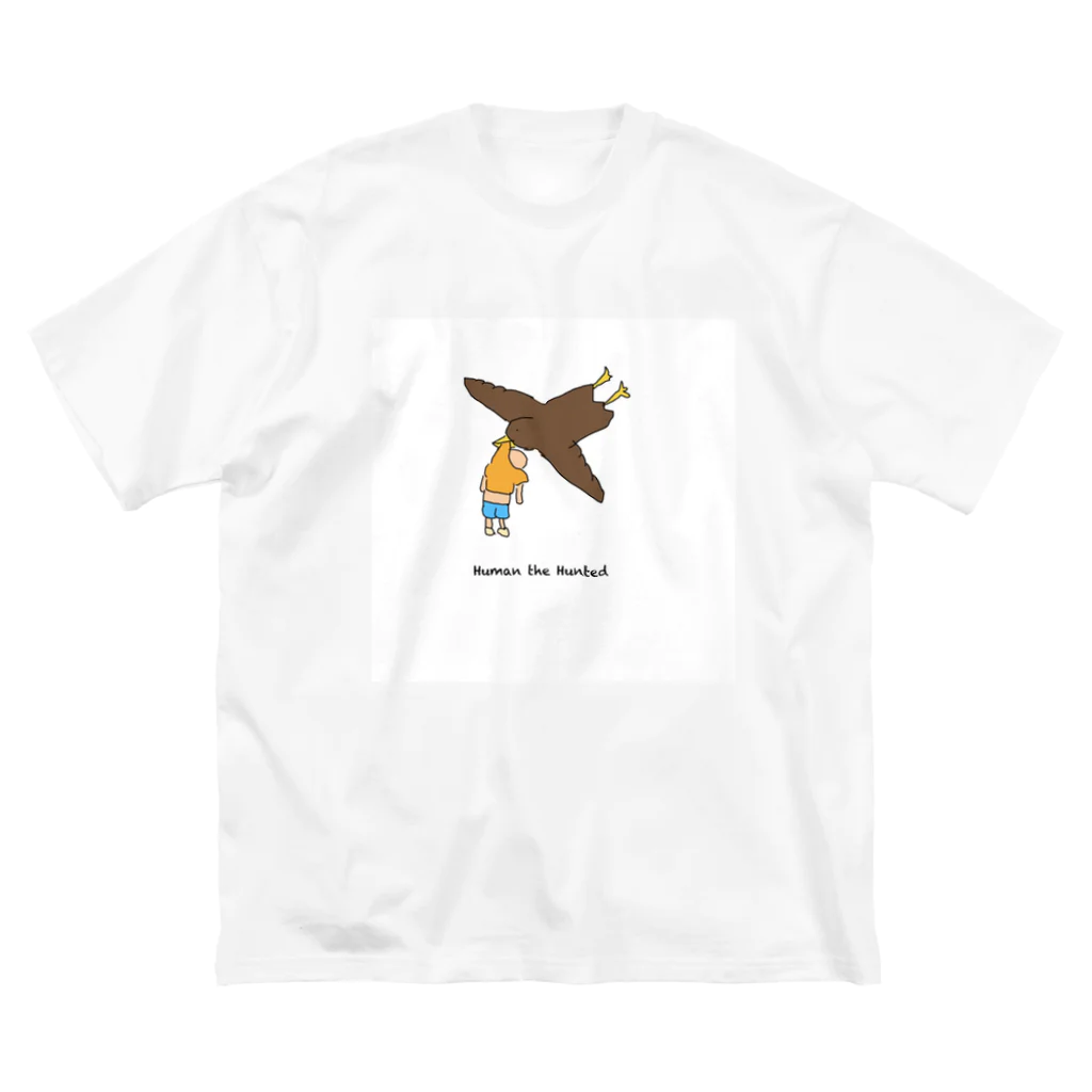 のりおのHuman the Hunted ビッグシルエットTシャツ