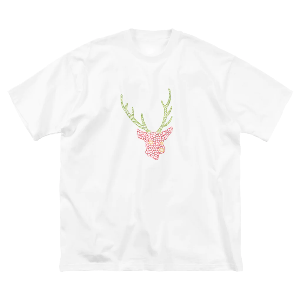 toejanssonのDeeR × strawberry ビッグシルエットTシャツ