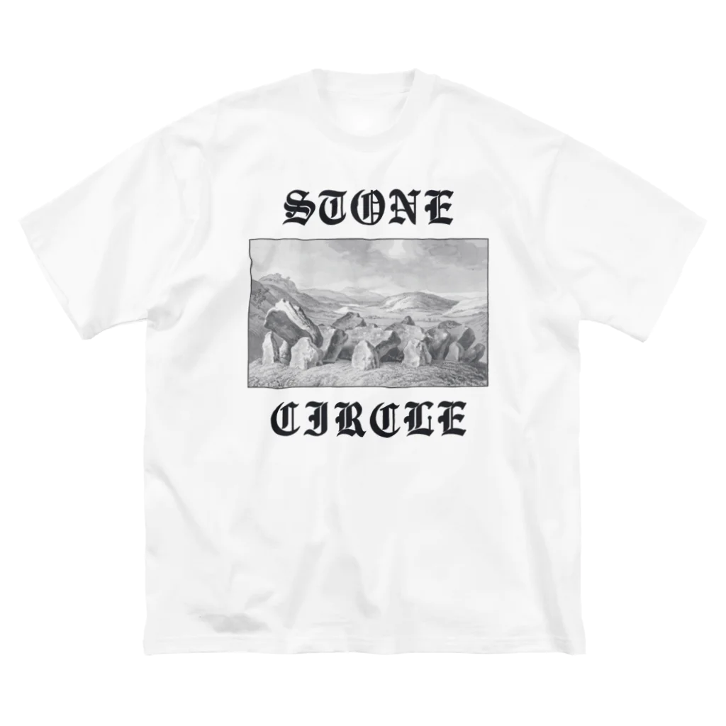 Parallel Imaginary Gift ShopのStone Circle ビッグシルエットTシャツ