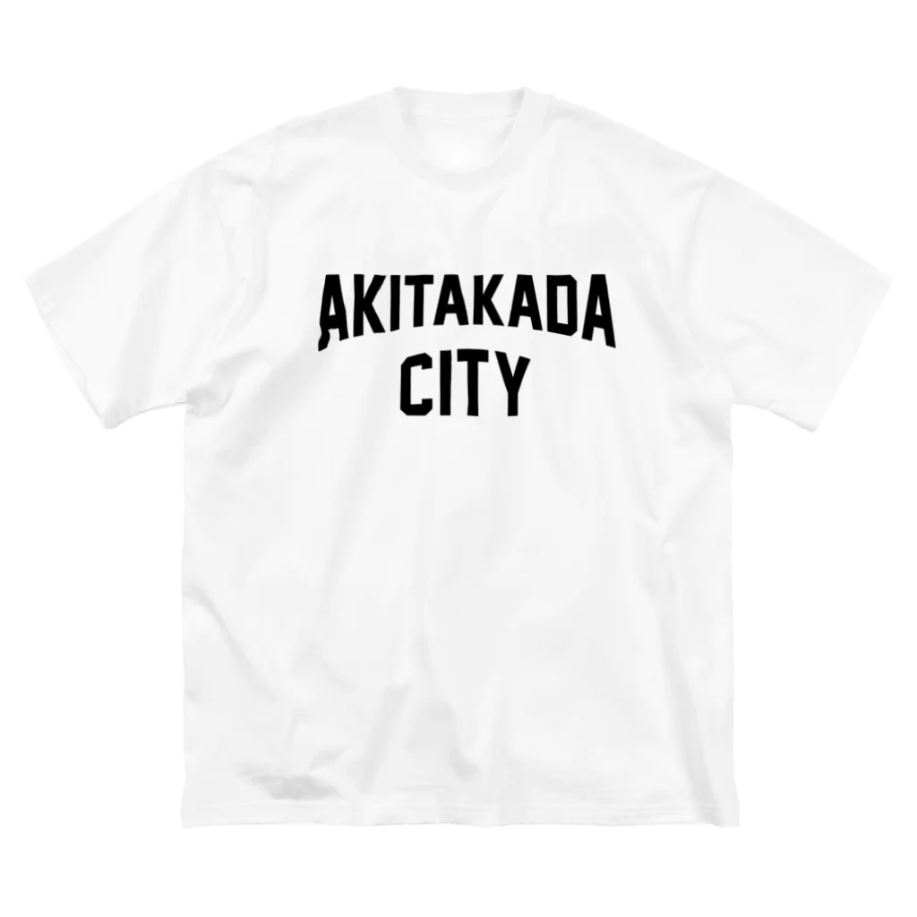 JIMOTO Wear Local Japanの安芸高田市 AKITAKADA CITY ビッグシルエットTシャツ