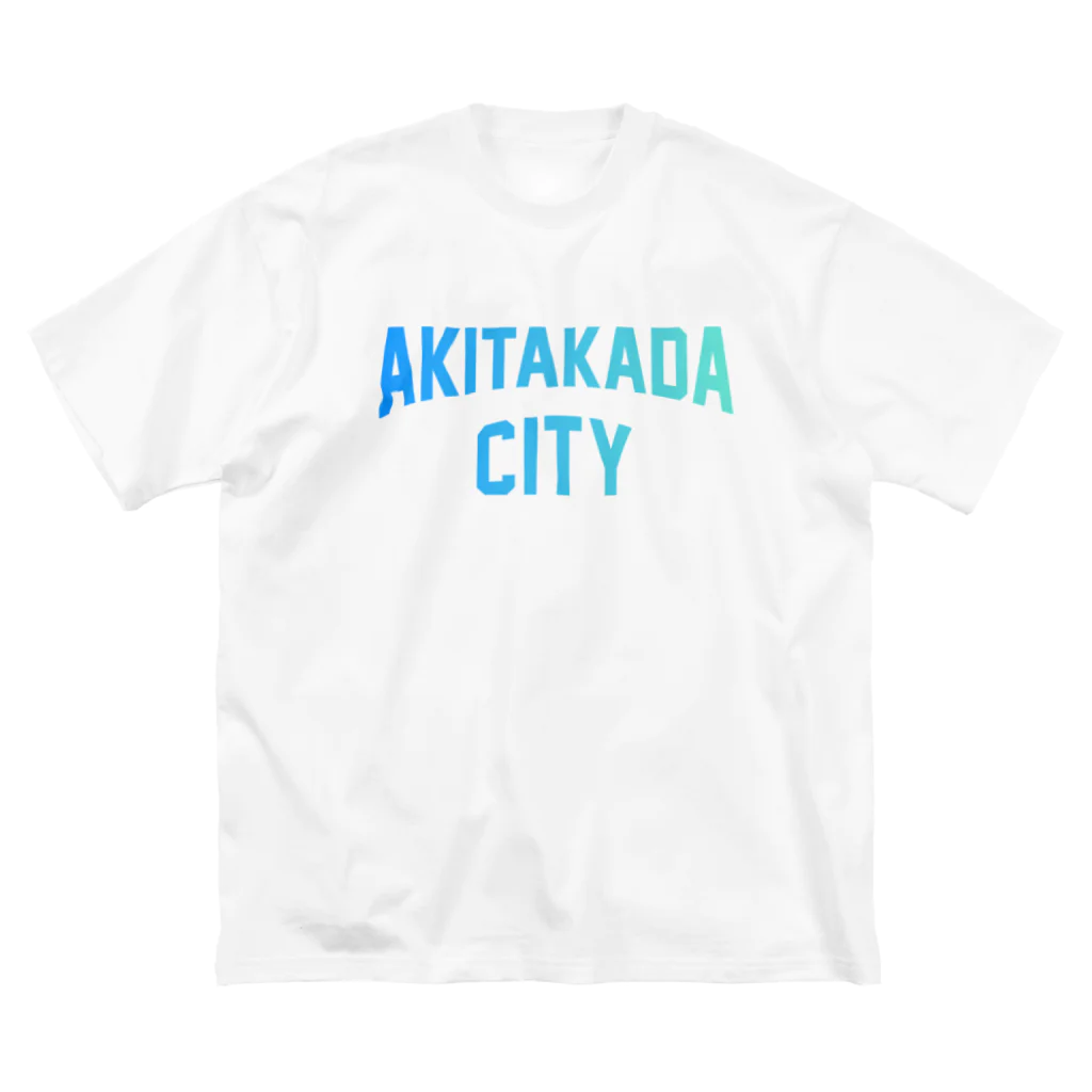 JIMOTOE Wear Local Japanの安芸高田市 AKITAKADA CITY Big T-Shirt