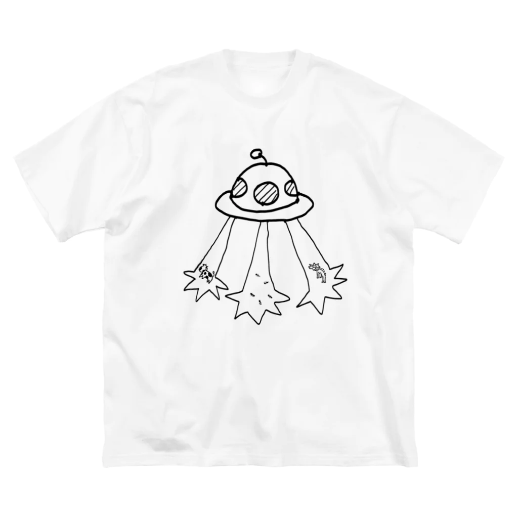 ラーメンのキュピー！！UFO Big T-Shirt