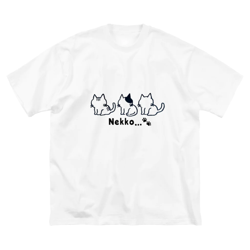 Nekko…🐾のNekko...🐾 ビッグシルエットTシャツ