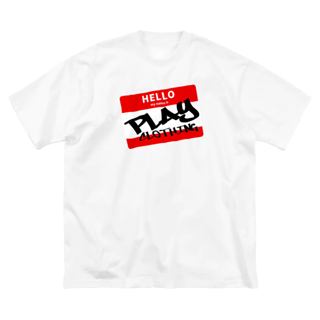 PLAY clothingのHELLO MY NAME IS PLAY  R ① Big T-Shirt