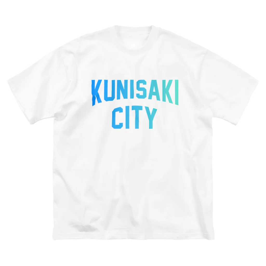 JIMOTOE Wear Local Japanの国東市 KUNISAKI CITY Big T-Shirt